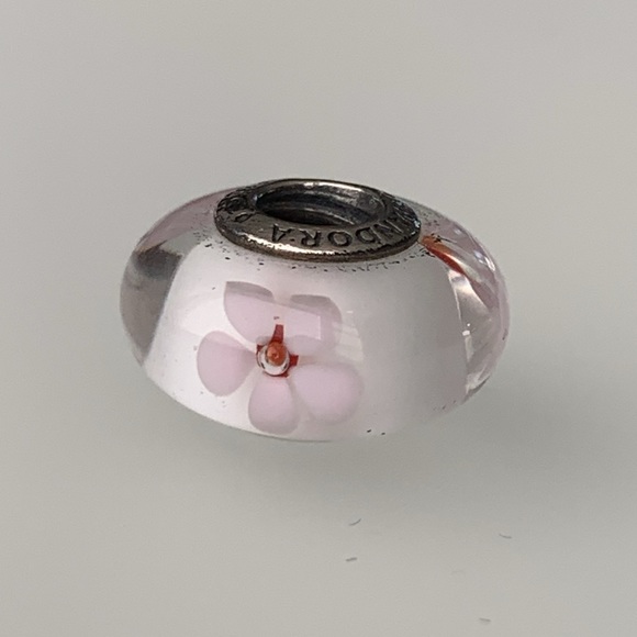 Pandora Jewelry - Pandora Moments Murano Glass Charm Sterling Silver-Retired